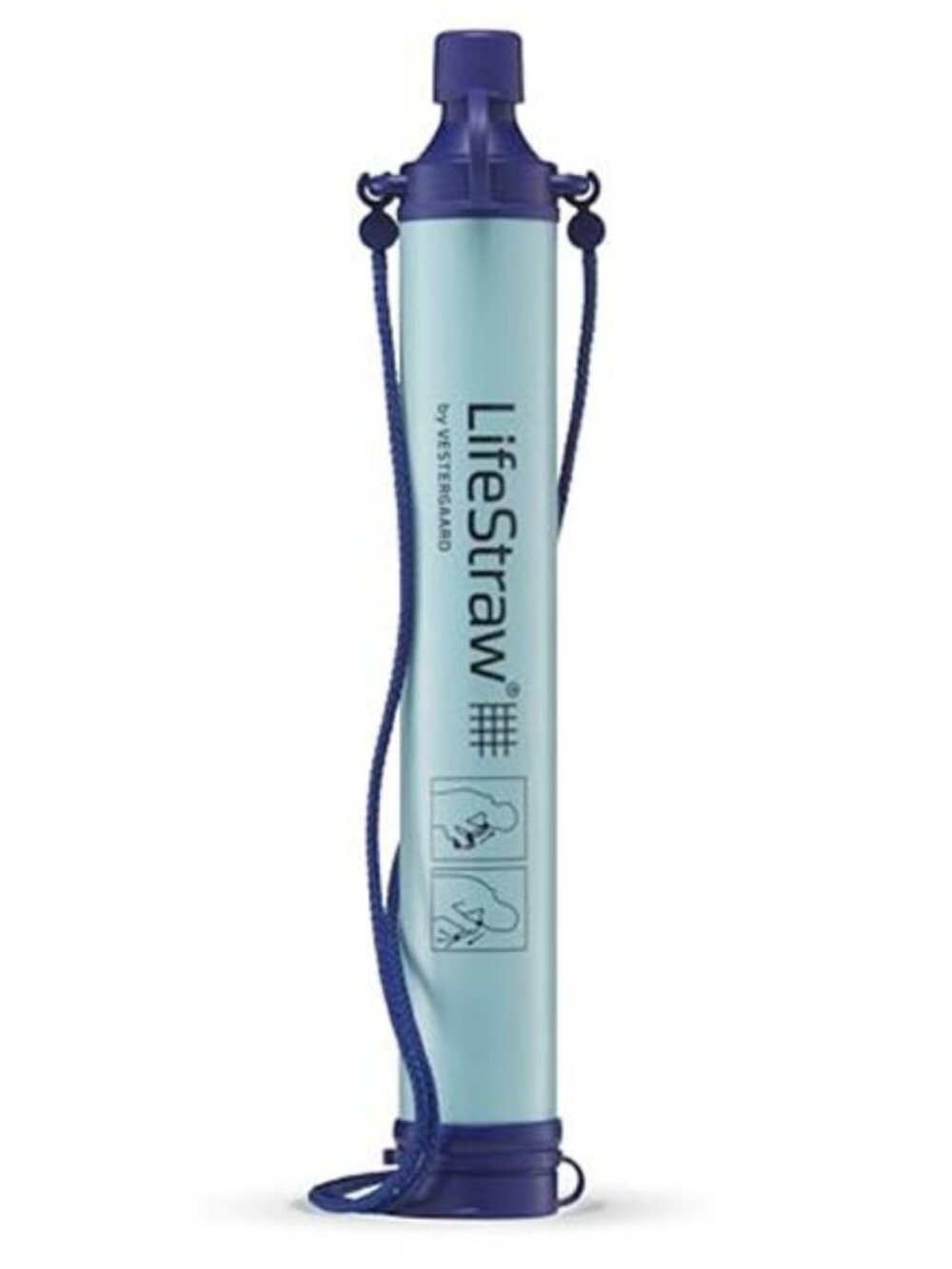 Personal Water Filter for Hiking Camping, Travel, and Emergency
